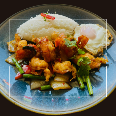 Prawn Hot Thai Basil
